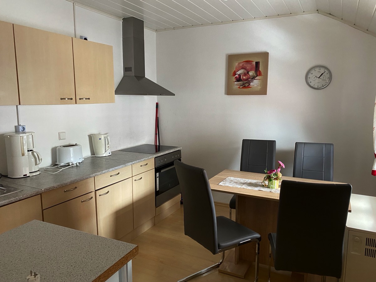 Ferienwohnung 1 Gästehaus Birgit zum Rosengarten Breitau